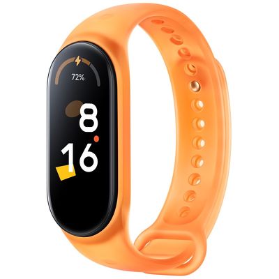 Ремешок для фитнес браслета Xiaomi Smart Band 7 Strap неон оранжевый BHR6493GL