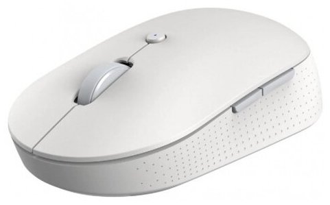 Беспроводная мышь Xiaomi Mi Dual Mode Wireless Mouse Silent Edition белый HLK4040GL