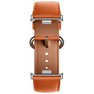 Ремешок для фитнес браслета Xiaomi Smart Band 8 Pro/Redmi Watch 4 Strap кожа оранжевый BHR8002GL