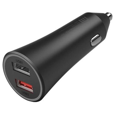 Автомобильная зарядка Xiaomi Mi 37W Dual-Port Car Charger GDS4147GL