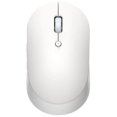 Беспроводная мышь Xiaomi Mi Dual Mode Wireless Mouse Silent Edition белый HLK4040GL