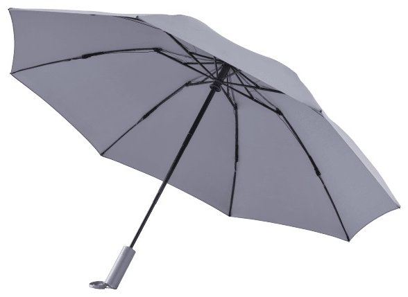 Зонт NINETYGO Oversized Portable Umbrella серый