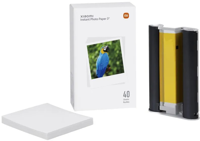 Фотобумага Xiaomi Instant Photo Paper 3' (40 Sheets) BHR6756GL