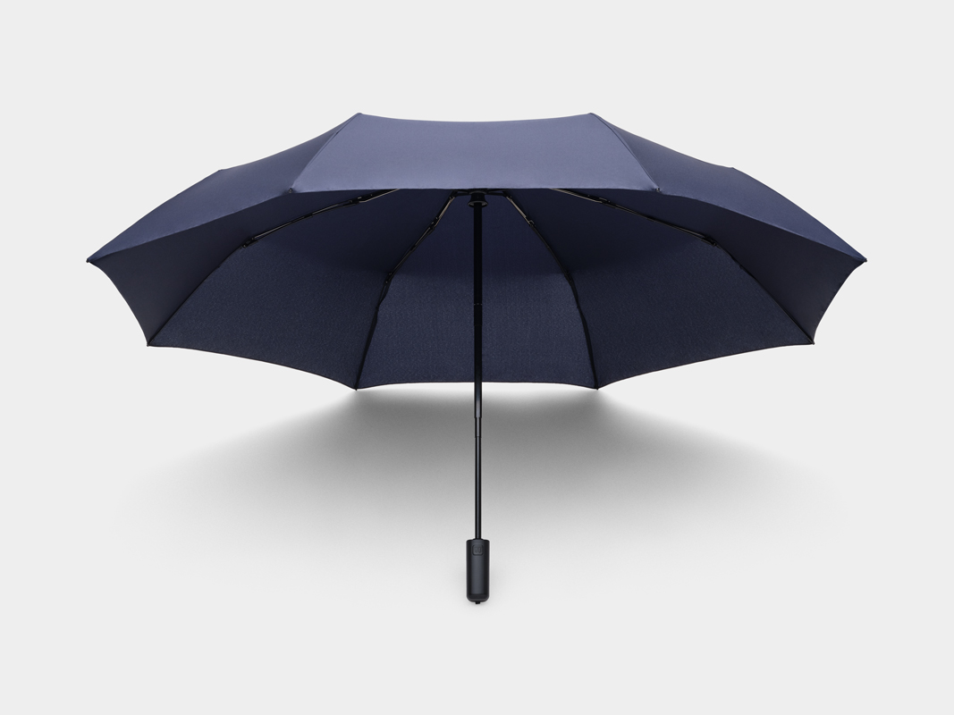 Зонт NINETYGO Oversized Portable Umbrella автоматический темно-синий