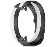 Ремешок для фитнес браслета Xiaomi Smart Band 8 Double Wrap Strap черно-белый BHR7311GL