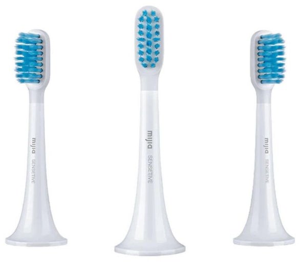 Сменные насадки Xiaomi Mi Electric Toothbrush Head (Gum Care) 3шт мягкая щетина NUN4090GL