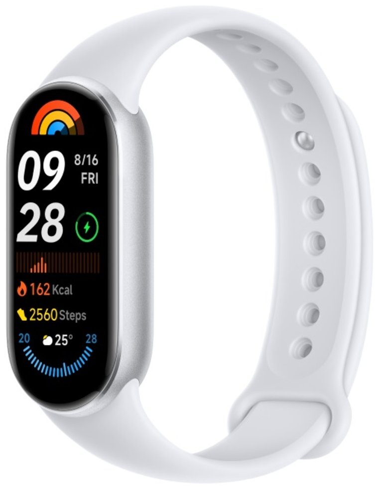 Фитнес-браслет Xiaomi Smart Band 9 серебристый BHR8340GL