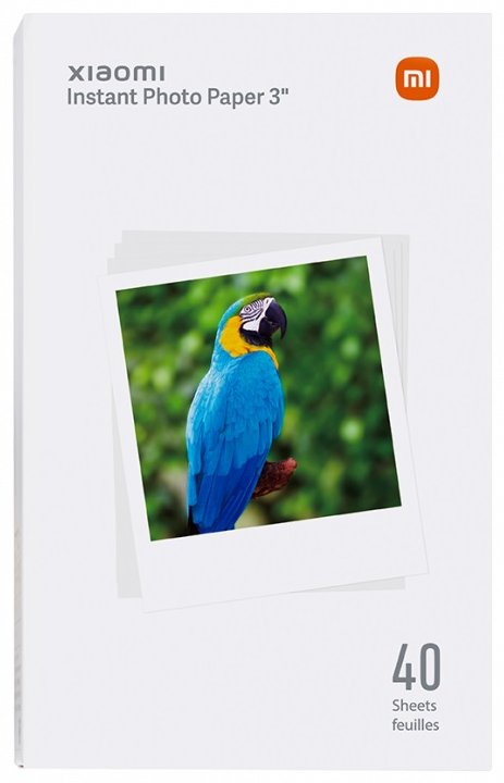 Фотобумага Xiaomi Instant Photo Paper 3' (40 Sheets) BHR6756GL